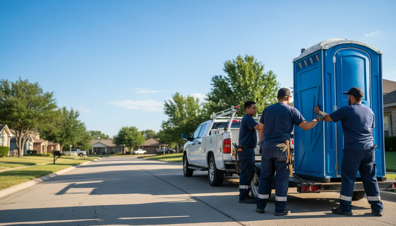 Portable Toilet Rental in Finley, OK near me